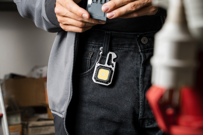 Mini LED-ficklampa Multifunktionell Brennenstuhl 